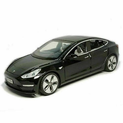 Tesla Model 3 painevalettu automalli lelu Black