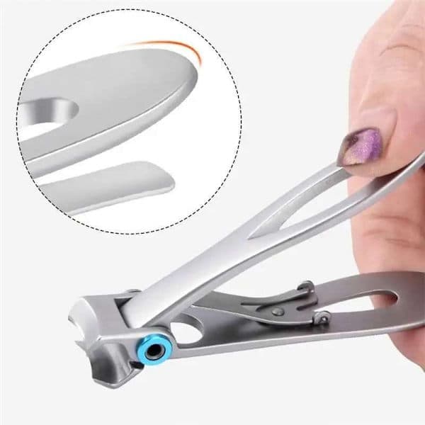 Nail Clippers for Thick Nails, Avoid Complicated Cuts - Nail Scissors Silver