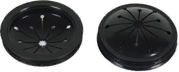Sæt med 2 stænkskærme til affaldskværne. Afleder til tilbehør til sort affald (Fww) Splash Guard