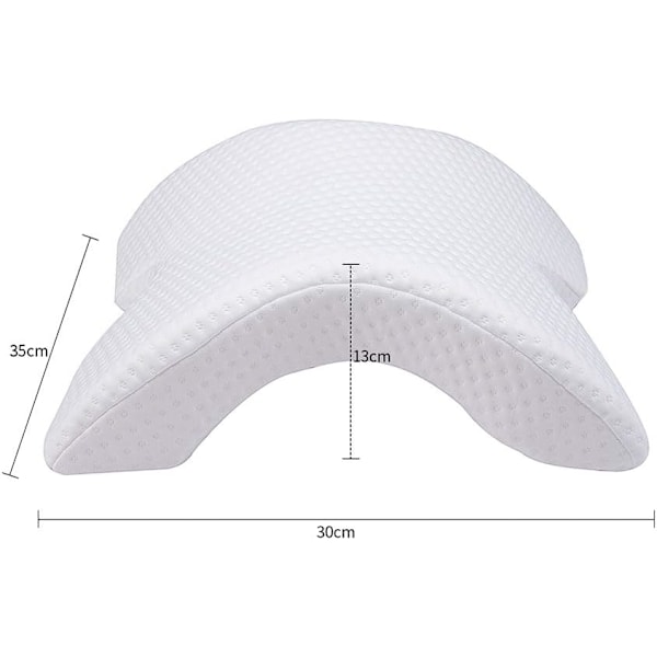 1-pakning Multifunksjonell Memory Foam-pute, Side Sovende Arm