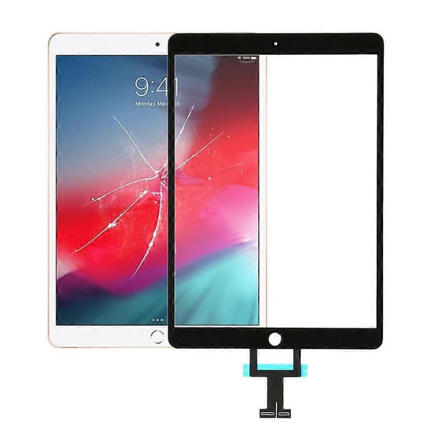 Touchpanel til iPad Air 3 A2152 A2123 A2153 A2154 / iPad Air 3 Pro 10,5 tommer 2. generation Black
