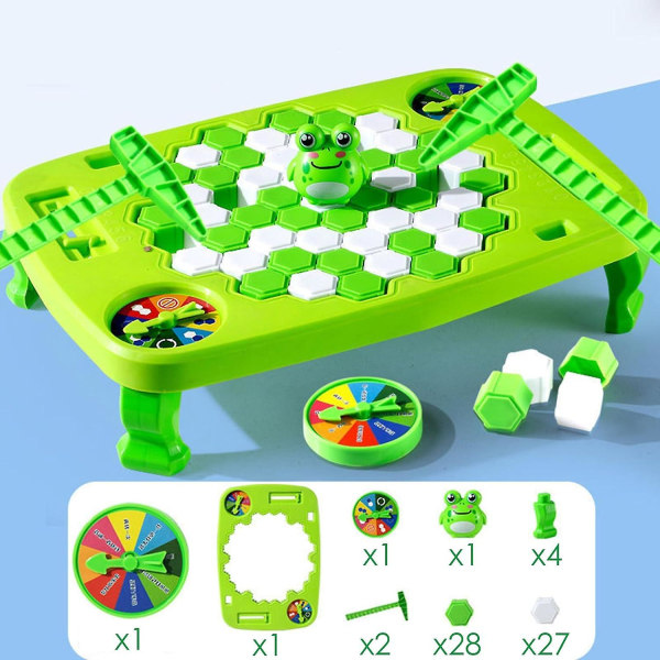 Dont Break Ice Board Game | Ice Breaker Game | Sammakkopakopeli | Tallenna sammakkopöytäpeli | Frog Trap Aktivoi peli | Hauska koko perheen lautapeli | Vanhempi Chil