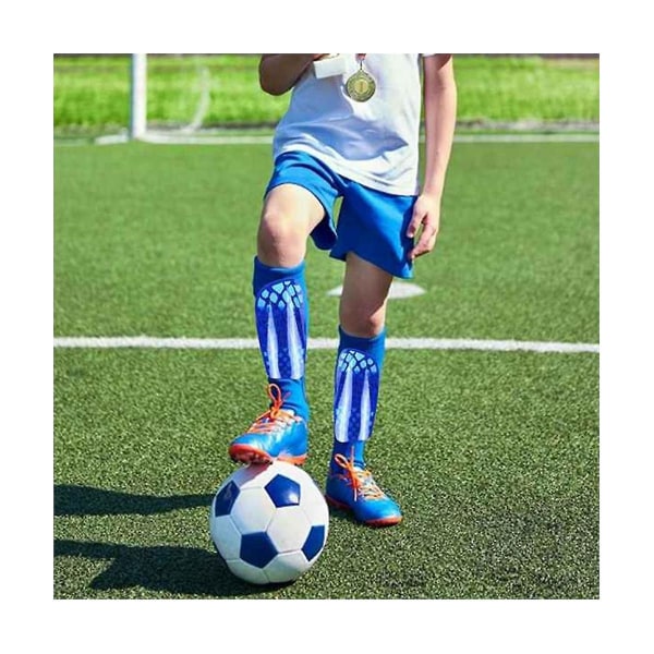 Fotball leggbeskyttere Fotballbeinbeskyttere Fotballutstyr for ungdom M 16 X 7,5 cm