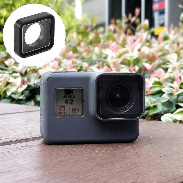Erstatningslinsedeksel for actionkamera-tilbehør, kompatibel med Hero7 6 5-modeller