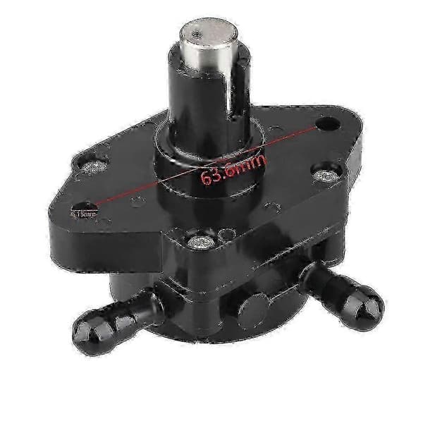 Lågtrycksbränslepump kompatibel med Suzuki DF40A DF50A DF60A DF70A DF80A DF90A DF100A DF115A DF140A, Bränslepumpsenhet i metall black