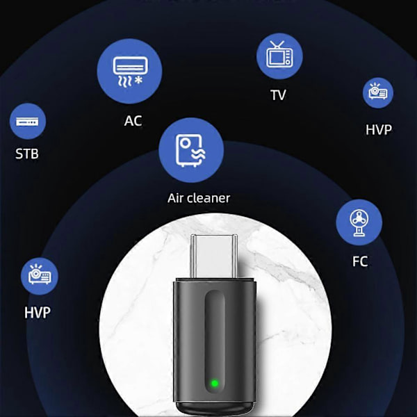 Smartphone IR-adapter USB-C Smart appkontroll för 15 och högreCJY