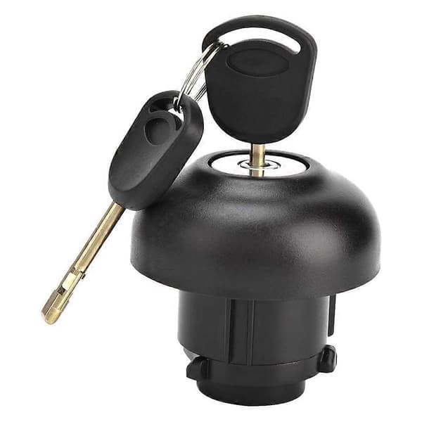 Bränsletanklock Påfyllningslock Inre lock är för Ford Transit 2006-2019 9C119K163AA Black