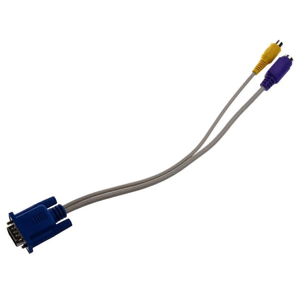 TV-ut VGA til S-Video/RCA-kabeladapterCJY