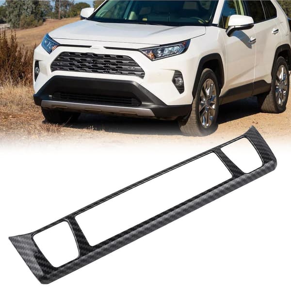 Sædevarmeafbryderdæksel til RAV4 2019 kulfiberbeklædning