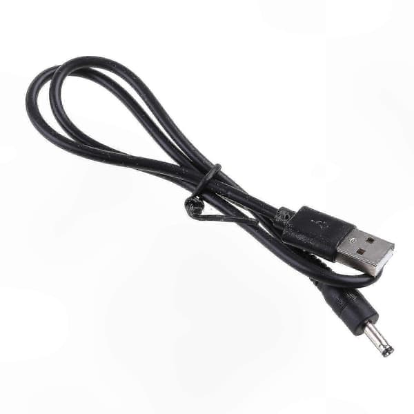 DC 3.5V USB-ladekabel for ansiktsrenseenheter, 100 cm ledningserstatning 0.5m