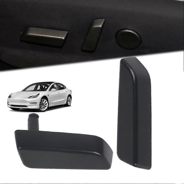 4 stk. setebryterknapper deksel for Tesla Model 3 2017-2020 1098841-00-E,1098843-00-E,1098840-00-D,1098842-00-D Black