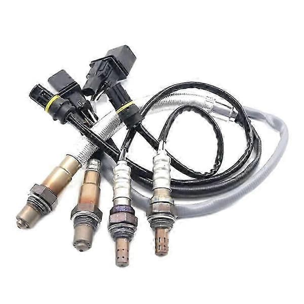 4 st Uppströms+Nedströms O2 Oxygen Sensor för E87 120i E90 320i E91 11787530282 11787512985 11787530285 11787547313
