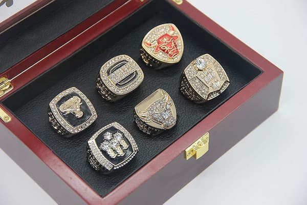 Basketboll Chia'go Championship Replica Bull Ring Set 23 Mvp