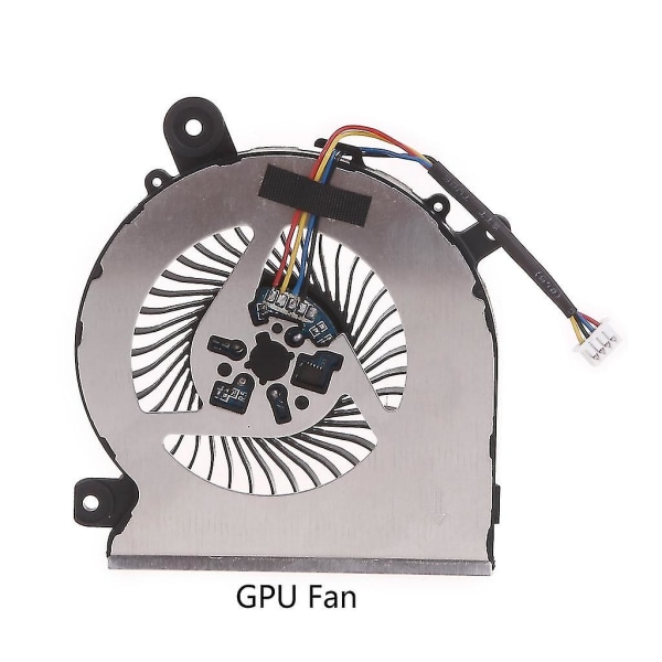 Kjølefan for CPU til MSI Katana GF66 GF76 11SC 11UC Bærbar PC 5V 4-pin GPU Radiator -xx GPU