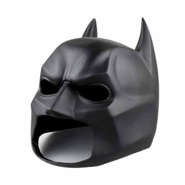 Batman Helmask Med Cowl The Dark Knight Rises Latexhjälm Vuxen Cosplay Prop