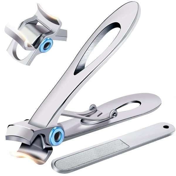 Nail Clippers for Thick Nails, Avoid Complicated Cuts - Nail Scissors Silver