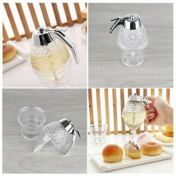 1-pack sirapsjuice dispenser honungssirapsdispenser honungsburk köksartiklar