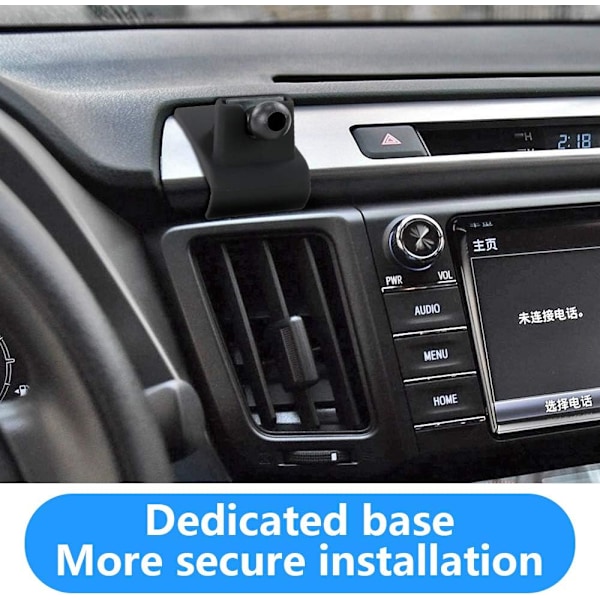 LUNQIN Bilholder til Toyota RAV4 2013 2014 2015 2016 2017 2018 & RAV4 Hybrid 2016-2018 SUV Bil Interiør Tilbehør