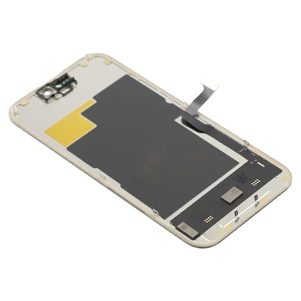 For iPhone 15 Pro Grade C OLED-skjerm og digitizer-enhet erstatningsdel (uten logo)