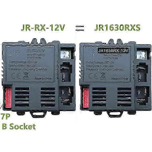 Elektrisk barnbil 12V med fjärrkontroll och DIY-kretskit JR RC