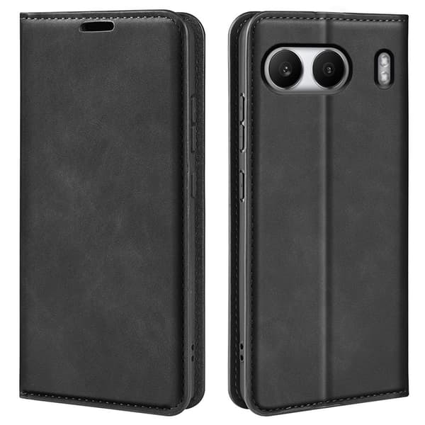 For OnePlus Nord 4 Case Wallet Case Cover Phone Case Wallet - Black