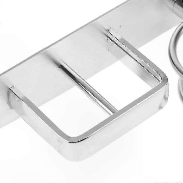 Väggmonterbar Hårfön- och Plattångshållare i Aluminium