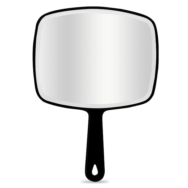 【CJY】Large Handheld Mirror, Handheld Mirror with Handle, Salon Mirror for