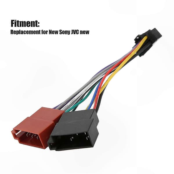 ISO ledningsnetadapter til udskiftning af bilstereo