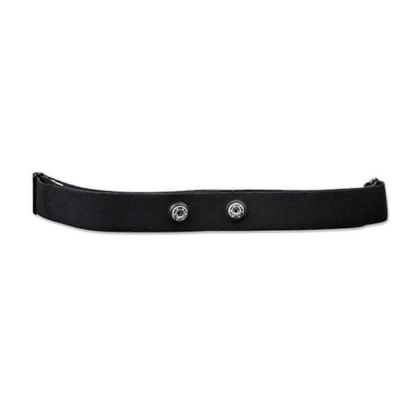5 STK Brystbælte til Polar Wahoo Garmin til Trådløs Pulsmåler Elastisk Blød Strop Black
