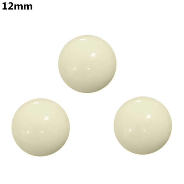 3 stykker spillererstatningskule rulettkule kasinorulett CJY 12MM