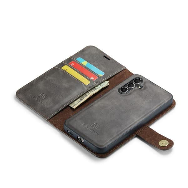 DG.MING Samsung Galaxy S25 2-i-1 Magnetisk Deksel / Etui Grå 130