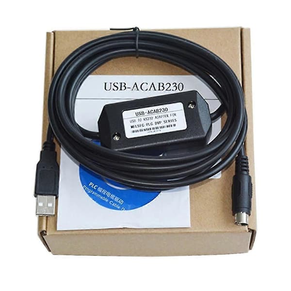 Delta PLS-programmeringskabel USB-ACAB230 for DVP ES EX EH EC SE SV SS-serien