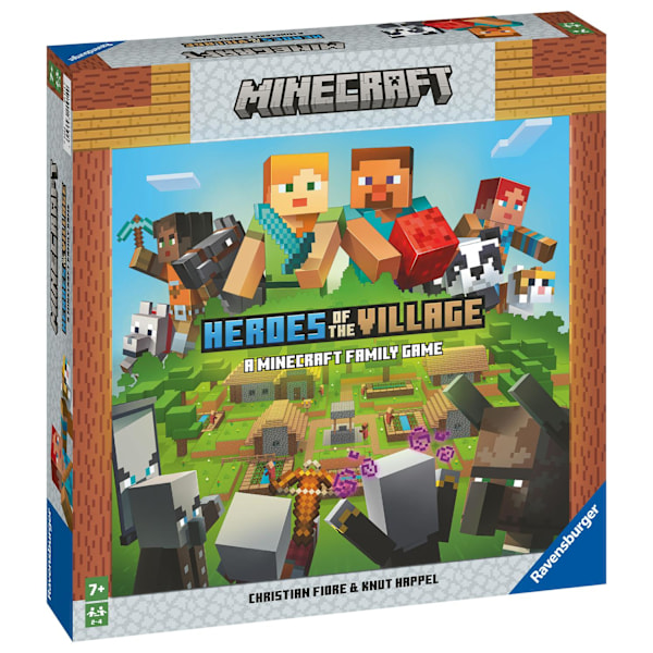 Minecraft Heroes Save The Village Board game SV/DA/NO/FI