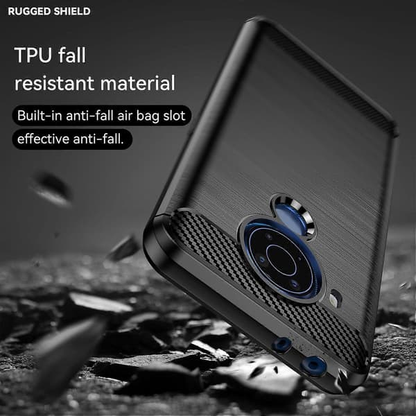 TPU-telefondeksel til Nokia 5.4 Black