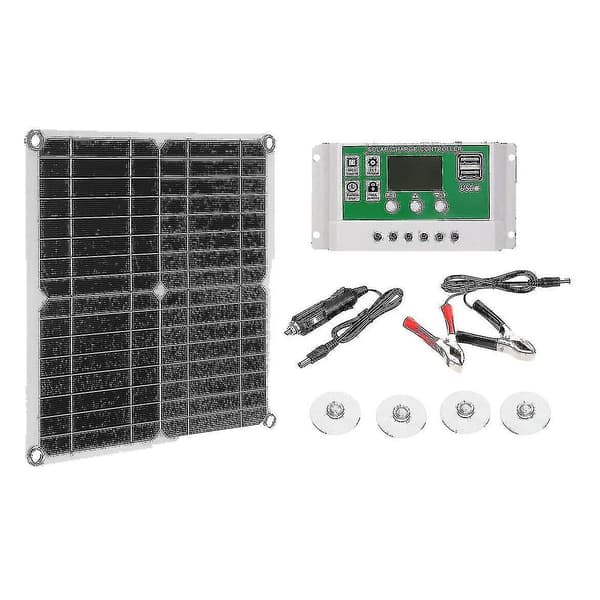 20W semi-fleksibelt monokrystallinsk solcellepanel for utendørs lading