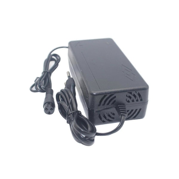 Strømforsyning til Pro Speedway El-løbehjul Oplader Adapter Tilbehør Output 54.6V 2A, EU Stik black