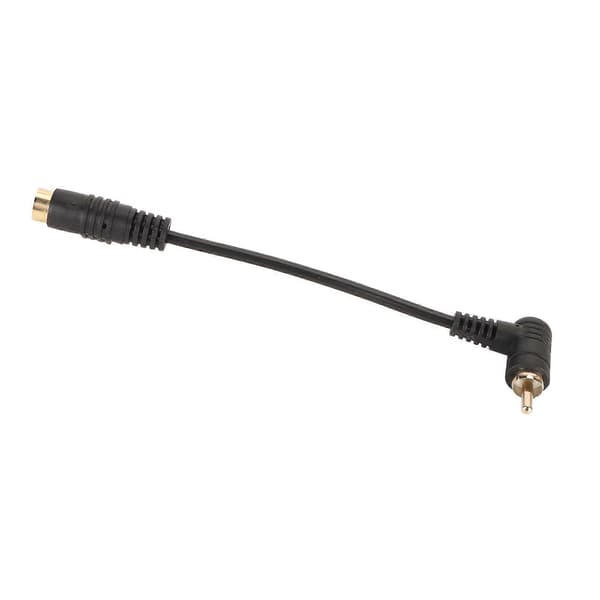 4-bens video til 90° RCA han-kabel - Plug & Play Mini DIN til RCA kompositadapter