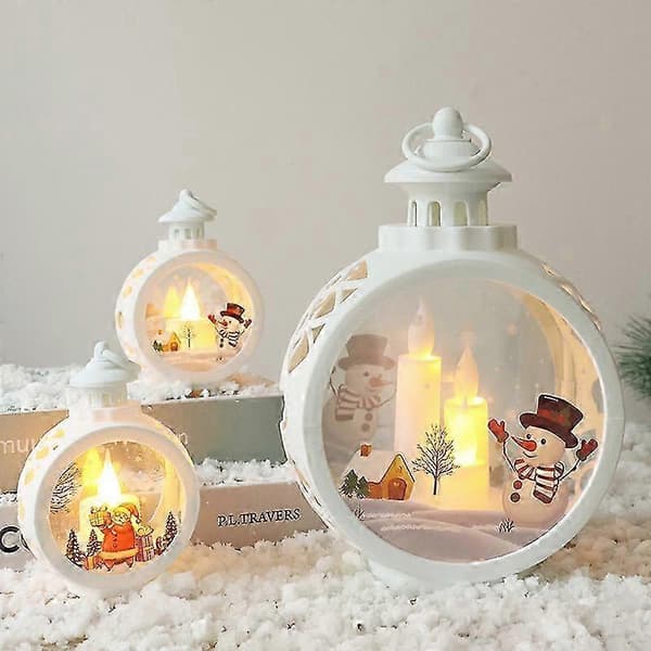 År Jultomte Älg Rund Ljusslinga Jul