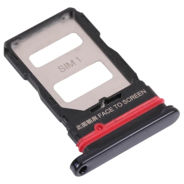 SIM-kortsfack + SIM-kortsfack för Xiaomi Mi 11T / 11T Pro 21081111RG Black