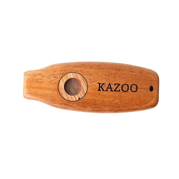 Kazoo Fløjte Træ Kazoo Instrumenter Guitar Ukulele Akkompagnement Fest Musikalsk Instrument Til Børn