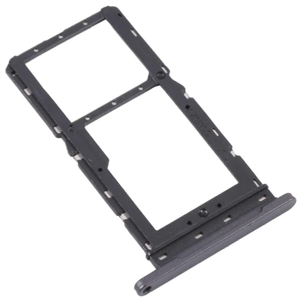 För Samsung Galaxy Tab A8 10.5 2021 SM-X200/X205 SIM-kortfack + SIM-kortfack / Micro SD-kortfack Black