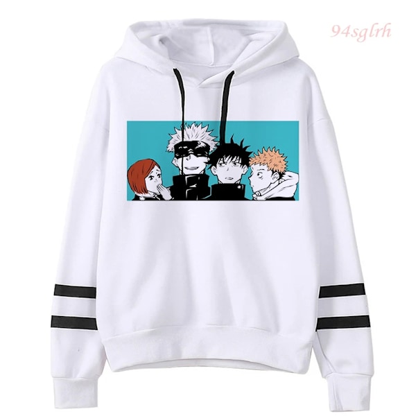 Unisex Jujutsu Kaisen Anime Yuji Itadori Hoodies Mænd Harajuku Gojo Satoru Kawaii Manga Grafisk Streetwear Sweatshirts Pullovers 15507 15507 Asian 2XL