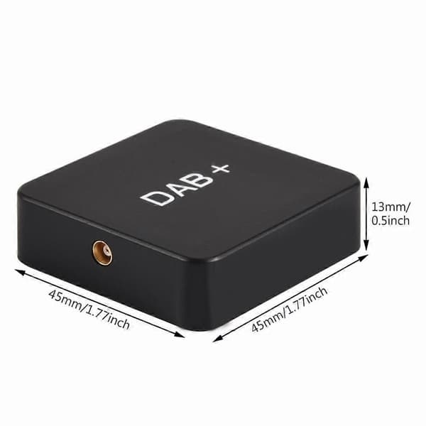 DAB-radiomottakeradapter DAB+ boks digital radiomottaker med antenneCJY
