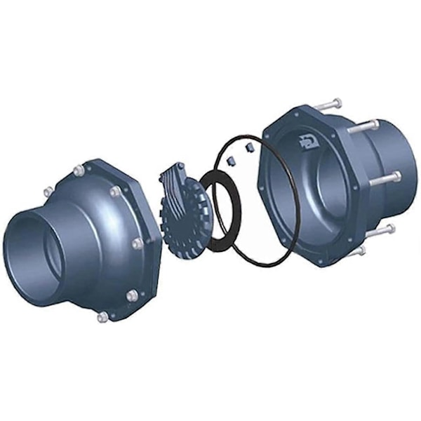 Avloppsbackventil Pvc Vattenbackventil Innerdiameter 50mmdn40 (innerdiameter 50mm)CJY