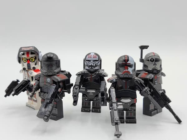 Star Wars Bad Batch Custom Minifigur 5-pak CJY