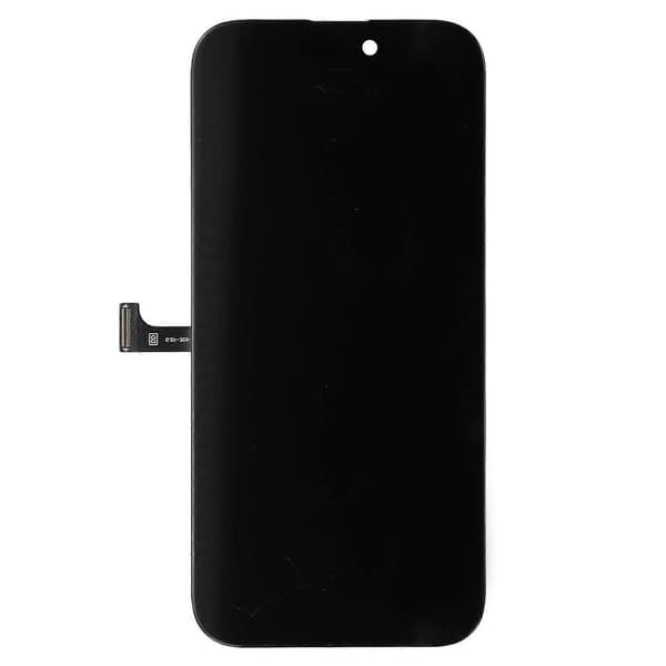 For iPhone 15 Pro Grade C OLED-skjerm og digitizer-enhet erstatningsdel (uten logo)