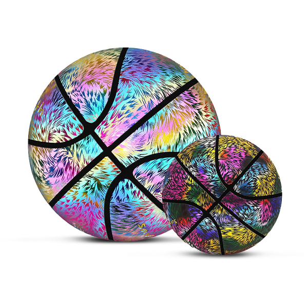 Basket holografisk glödande holografisk glödande reflekterande basket HOT