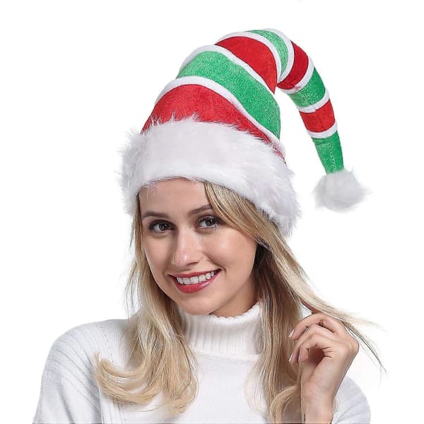 Grim Jule Sweater Party Elf Hat - Jule Elf Hat til Voksne