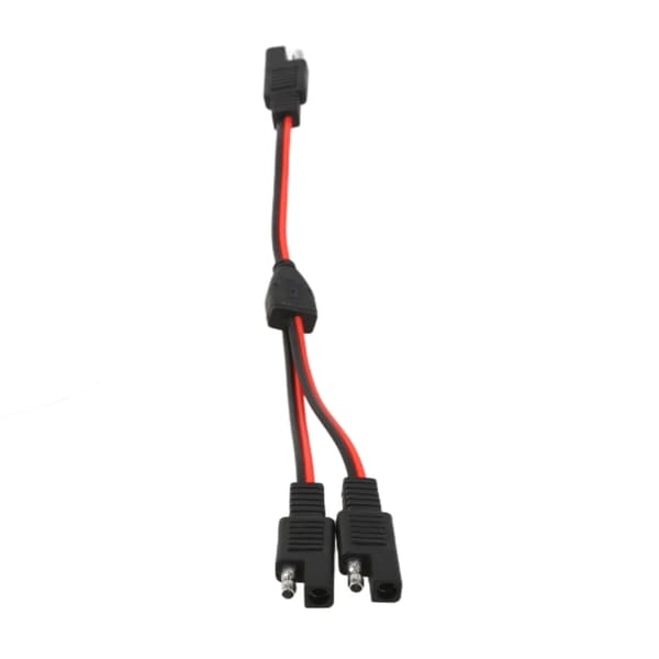 SAE-kabel til bilforlængerkabel Y-splitter 1 til 2 SAE 18AWG