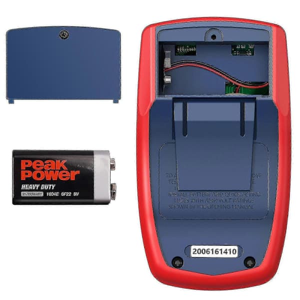 Proster 1999 LCD digitalt multimeter multitester testledning bakgrunnsbelysning diodetester CJY